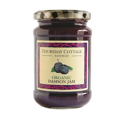 Image of Thursday Cottage Organic Damson Jam 1x340g