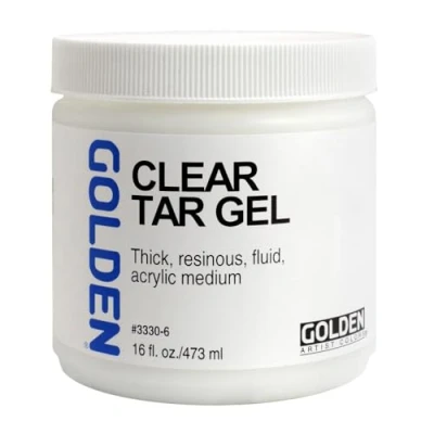 Image of GOLDEN Acryl Med 16 Oz Clear Tar Gel