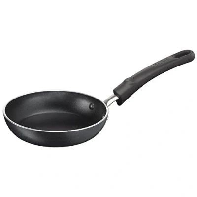 Image of Tefal Ideal Mini One Egg Wonder Non Stick Frying Pan, 12 cm, Induction, Black,package may vary