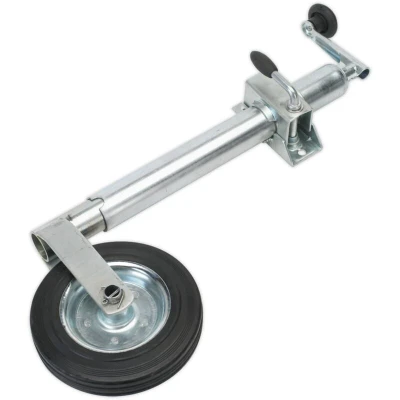 Image of Sealey Jockey Wheel &amp; Clamp 50mm 200mm Solid