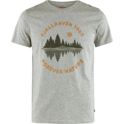 Image of Fjallraven 87045 Forest Mirror T Shirt M Mens Deep Red S