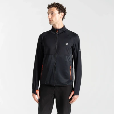 Image of Dare 2b Men&#039;s Quick Drying Substratum II Core Stretch Midlayer Black, Size: Xxxl