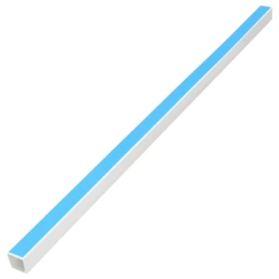 Image of vidaXL Cable Trunking Wire Management System Self Adhesive 30x20 mm 10 m PVC Paintable and Cuttable Cord Concealer for Home Office Use