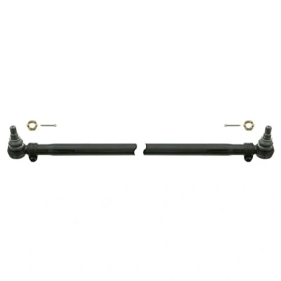 Image of 6773300303, 6773300403, A6773300303, A6773300403 Tie Rod FEBI BILSTEIN 23893 Front Axle with crown nut BMTS Turbo NEW