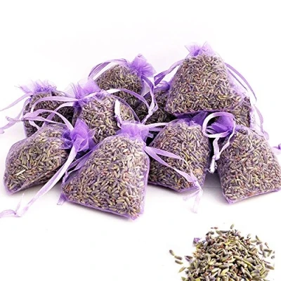 Image of OLILLY 2023 HARVEST Sachets of Lavender from Provence 0,26 lb (Light Purple, 12 Sachets)
