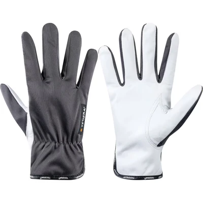 Image of Ejendals 114 Tegera Palm side Coated Grey/White Gloves Size 7