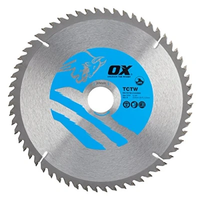 Image of OX Wood Cutting Circular Saw Blade 216/30mm, 60 Teeth ATB