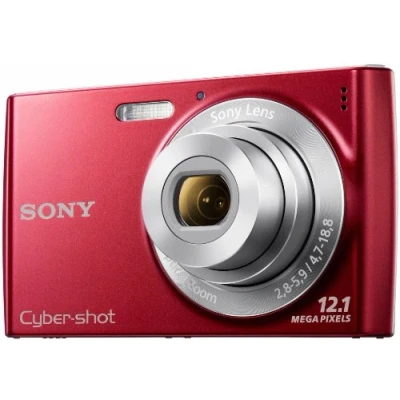 Image of Sony DSCW510 Cyber shot Digital Still Camera Red (12.1MP, 4x Optical Zoom) 2.7 inch LCD (Renewed)