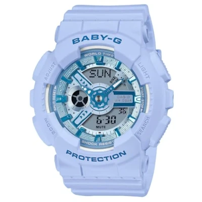 Image of G SHOCK Babyg BA110 Unisex Digital watch, Size: One Size, Blue