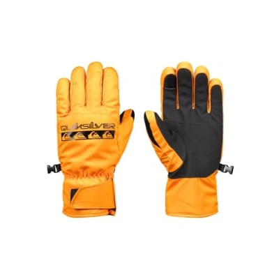 Image of Quiksilver Cross Gloves, Men&#039;s, Size: Medium, Orange