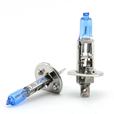 Image of Krtopo Headlight Bulb H1 100W Halogen High Traffic Lights Car Fog Lamp 12V Xenon White Light