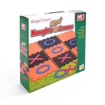 Image of royal court Giant Eva Noughts &amp; Crosses Game In Colour Box M.Y