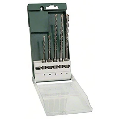 Image of Bosch 2609255542 SDS Plus Hammer Drill Bit Set (5 Pieces)