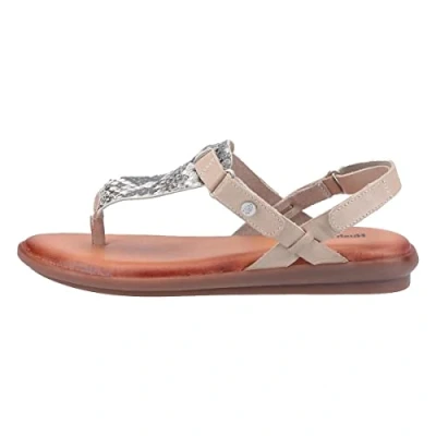 Image of Hush Puppies Women&#039;s Norah Sandal, Python, 6 UK