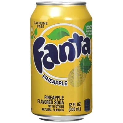 Image of Fanta Pineapple 355 ml (Pack of 12)
