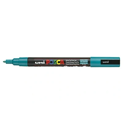 Image of Posca UNI BALL MARKER PEN PC 3M EMERALD GREEN SINGLE