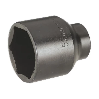 Image of Sealey Impact Socket 52mm 1/2&quot;Sq Drive