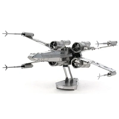 Image of X Wing Metal Model Kit 10 Cm Star Wars 3D