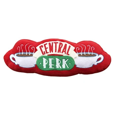 Image of Nemesis Now Friends Central Perk Cushion 40cm, Polyester, Red, Officially Licensed Merchandise, Giftware, Soft to Touch, Perfect For Any Lover of