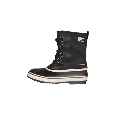 Image of Sorel Mens 1964 Pac Nylon Wp Waterproof Snow Boots, Black Ancient Fossil, 8 UK