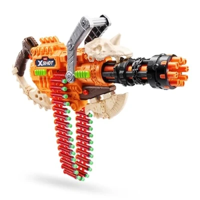 Image of XSHOT Insanity HorrorFire Dread Hammer by Zuru with 48 Darts, Air Pocket Technology Darts and Dart Storage, Outdoor Toy for Boys Girls, Teens Adults