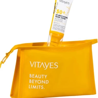 Image of Vitayes b!right SunScreen Broadspectrum SPF 50+ Daily UV Multi Defense Sun Protection Cream, Lotion for Face, 50 ml
