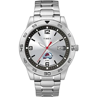 Image of Timex Men&#039;s Colorado Avalanche Watch Citation Steel