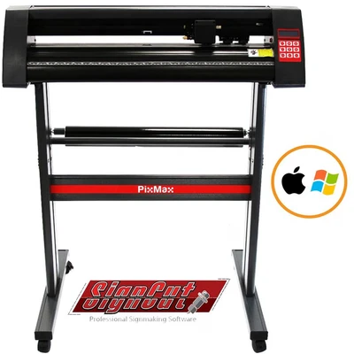 Image of MonsterShop Pixmax Vinyl Cutter for Mac and Windows Signcut Pro