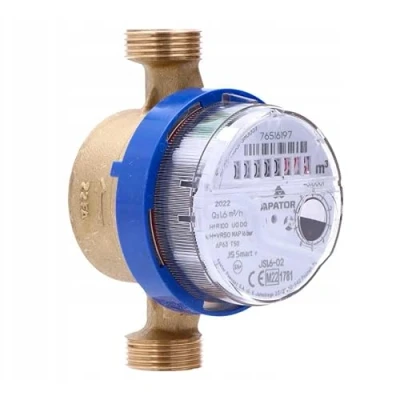 Image of Powogaz Cold Water Meter Flow 1/2inch (3/4inch) BSP 1,6 m3/h