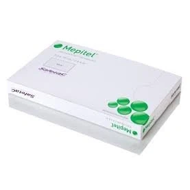 Image of Mepitel 99XX0287 Wound Contact Layer Silicone Dressing, 12cm x 15cm, Pack of 5