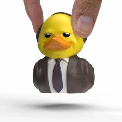 Image of TUBBZ Mini: The Office Kevin Malone Cosplaying Rubber Duck Vinyl Figure