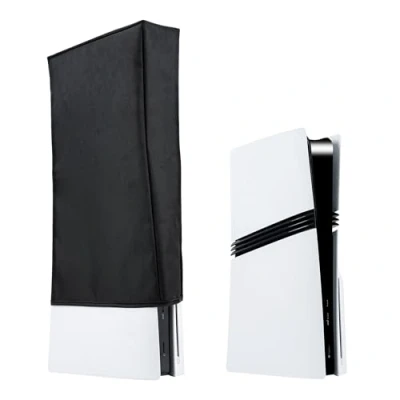 Image of Mcbazel Dust Cover for PS5 Pro, Anti Scratch Protective Sleeve Pro Digital/Disc Edition Consoles Black