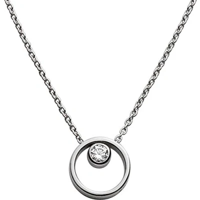 Image of Skagen ELIN Necklace silvercoloured, Women&#039;s, Size: One Size, Silver coloured