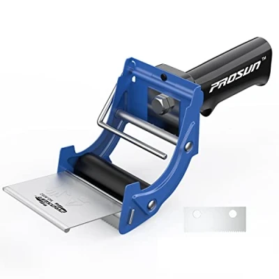 Image of PROSUN Tape Packing Dispenser Gun, Fast Reload 75mm (3 Inch) Heavy Duty Parcel Pistol Grip Carton Sealer, Blue