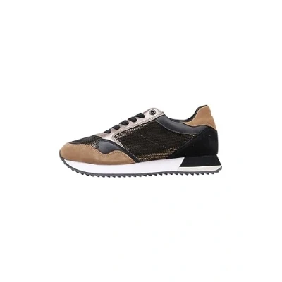 Image of Geox Womens D Doralea B Sneakers, Bronze Toffee, 5 UK