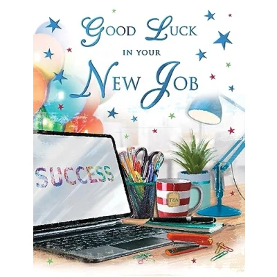 Image of Regal Publishing Good Luck in your New Job 8 x 6 inches
