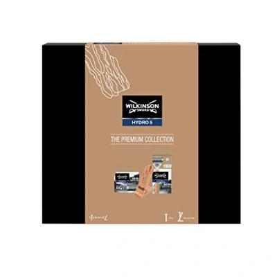 Image of WILKINSON SWORD Barber&#039;s Style for Men The Premium Collection​ Hydro 5 Shave Razor Refill Blades Holder