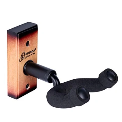 Image of Ortega Guitars Guitar Hanger Accessories Wall Mount for Wood, Brown (OGH 1TSB)