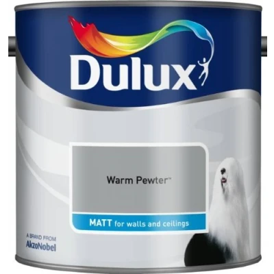 Image of Dulux Matt Warm Pewter 2.5L