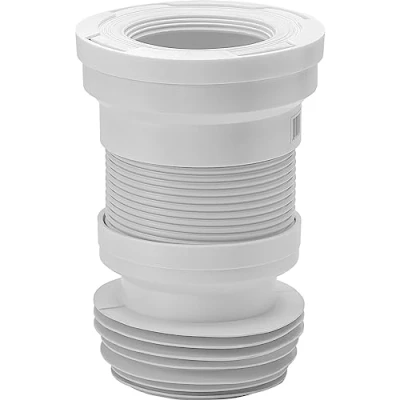 Image of Wirquin 70120715 Extendable Pan Connector 200 340mm White