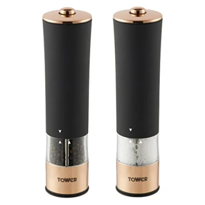Image of Tower Rose Gold Electric Salt and Pepper Mill