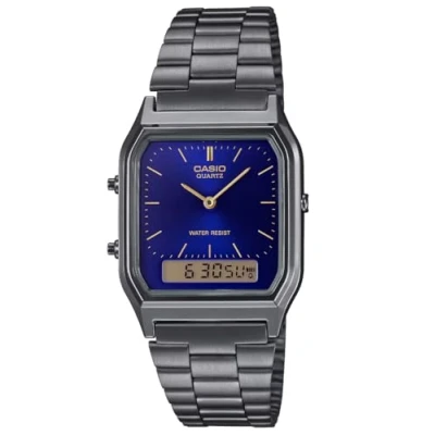 Image of Casio Analog Digital Fashion Quartz Mens Vintage AQ 230GG 2A