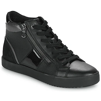Image of Geox Women&#039;s D Blomiee Sneaker, Black, 3 UK