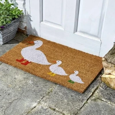 Image of Marco Paul door Mats Front mat anti slip decor (Ducks in Boots)