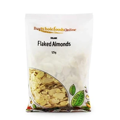 Image of Organic Flaked Almonds 125g (BWFO)