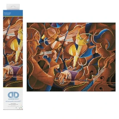 Image of DIAMOND DOTZ DD10 Intermediate Kit, Musical Jam, 57 x 41 cm