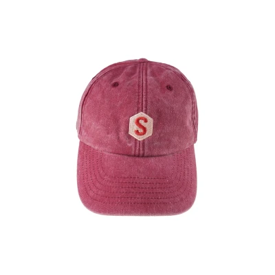 Image of Superb Adjustable cap with strap SPRBGO 2101 unisex Red Cotton One Size