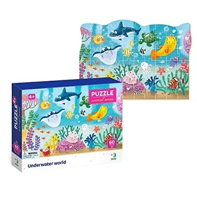 Image of Dodo D300378 Educational Underwater World Puzzle 60 Pieces, Various