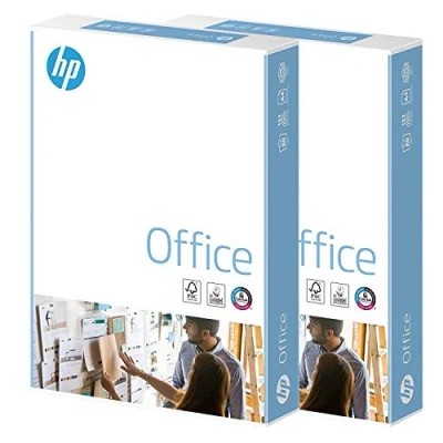 Image of HP Papers A4 80gsm Office Copier Paper 2 Reams (2 x 500 = 1, 000 Sheets)