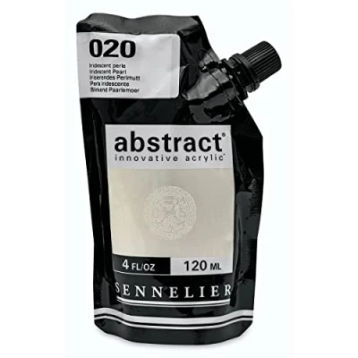 Image of Sennelier Abstract Innovative Acrylic Artist Paint Pouch 120ml (020 Iridescent Pearl)